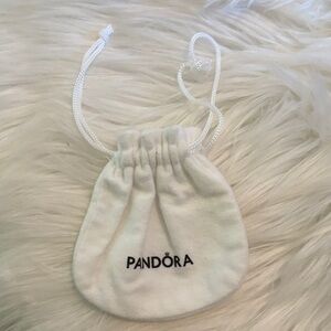 Pandora Soft White Jewelry Pouch